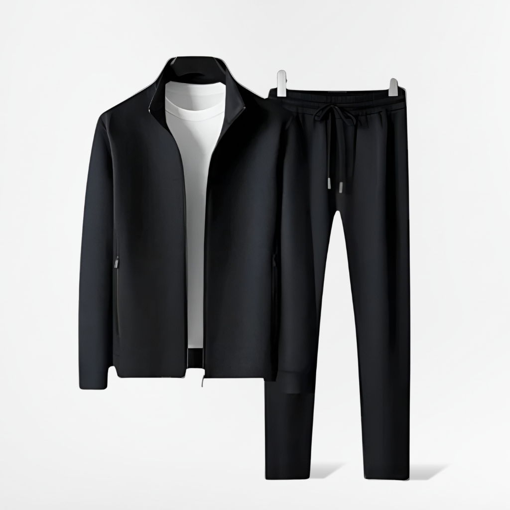 Monvéline | Men’s Heritage Tracksuit Set – Sculpted Comfort