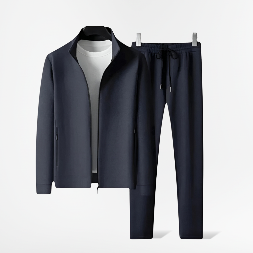 Monvéline | Men’s Heritage Tracksuit Set – Sculpted Comfort