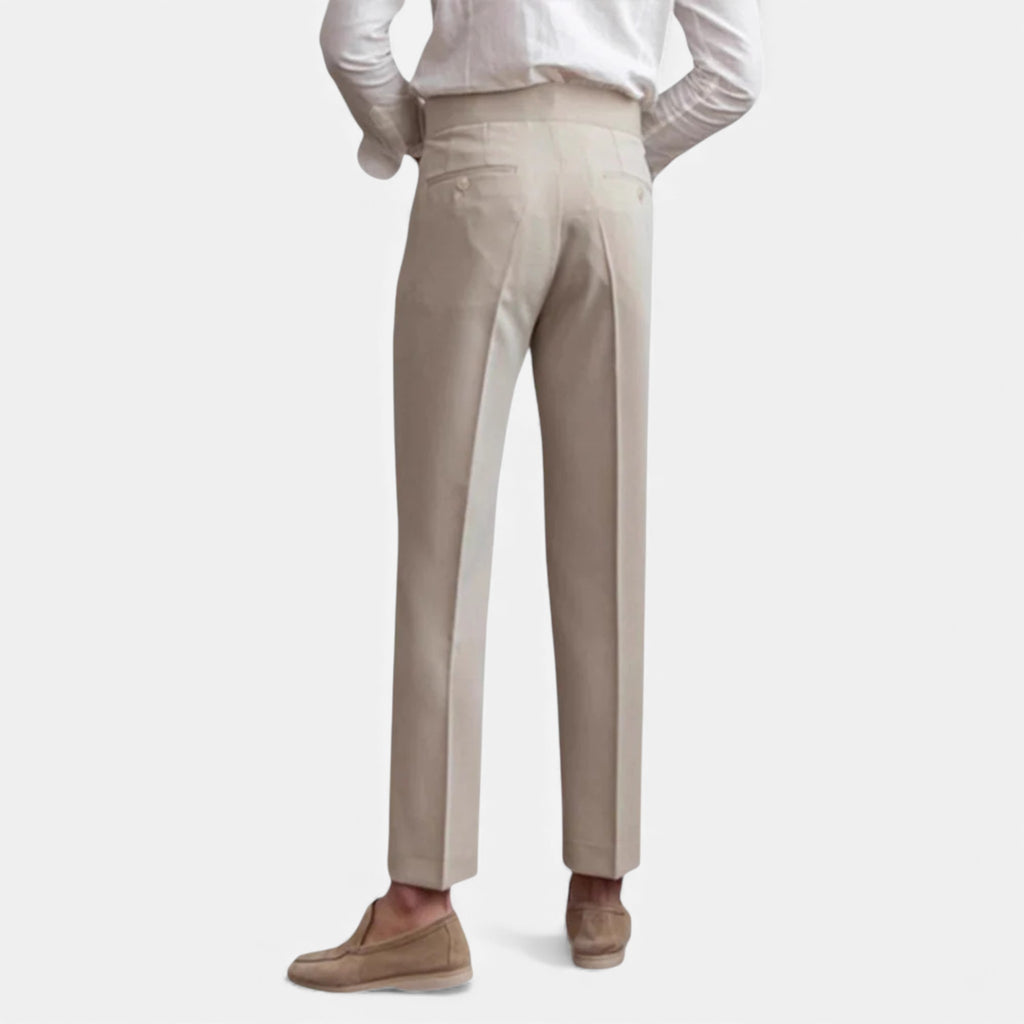 Monvéline | Men’s Heritage Pleated Suit Trousers