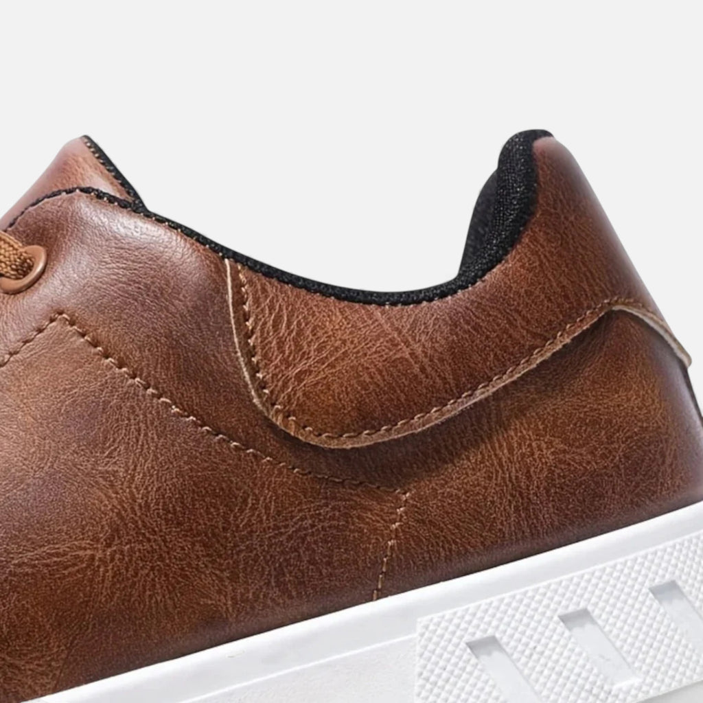 Monvéline | Men’s Classic Leather Casual Sneakers