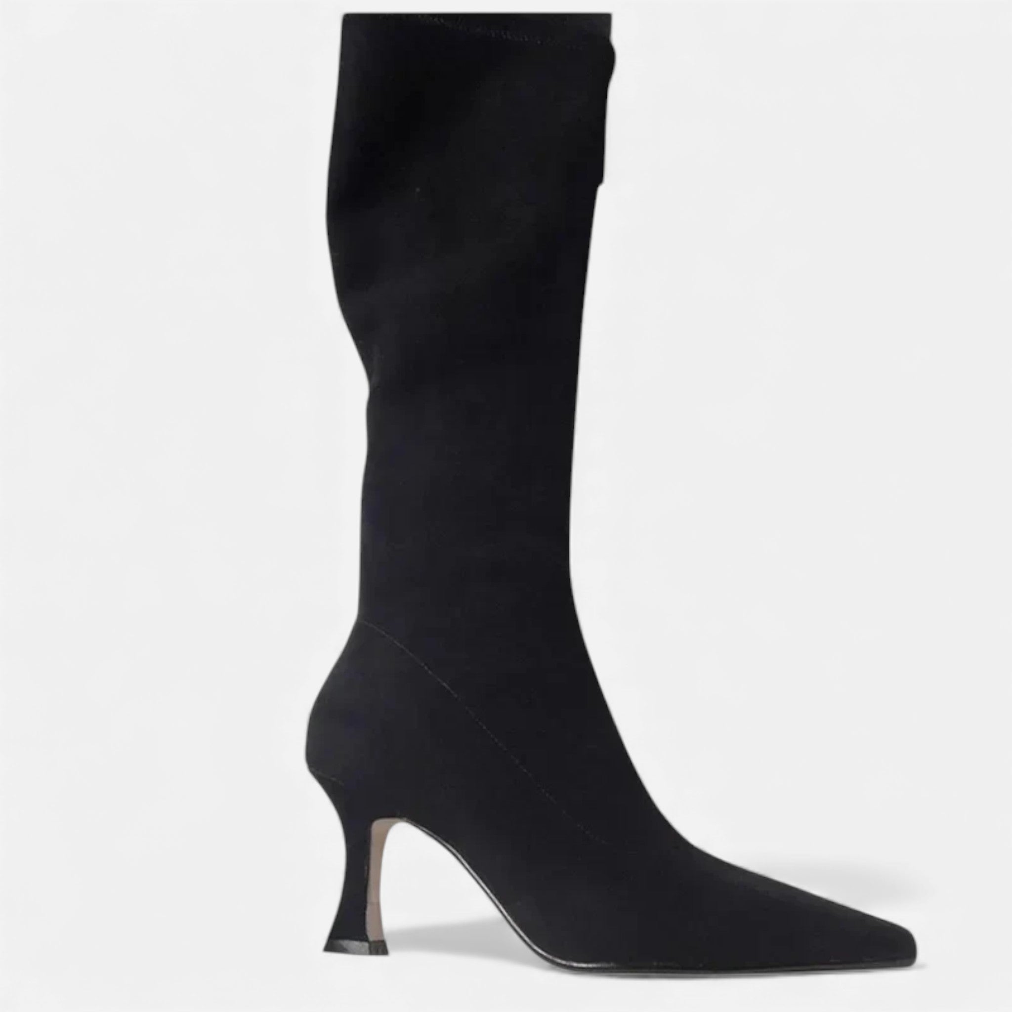 Monvéline | Women’s Suede Thigh-High Boots – Heritage Elegance