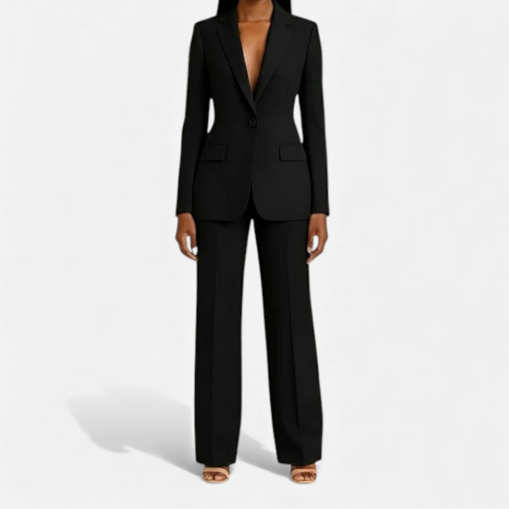Monvéline | Women’s Suit Set – Tailored Longline Refinement