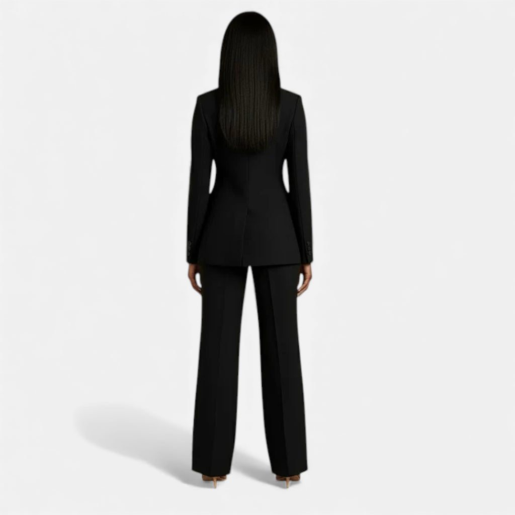 Monvéline | Women’s Suit Set – Tailored Longline Refinement