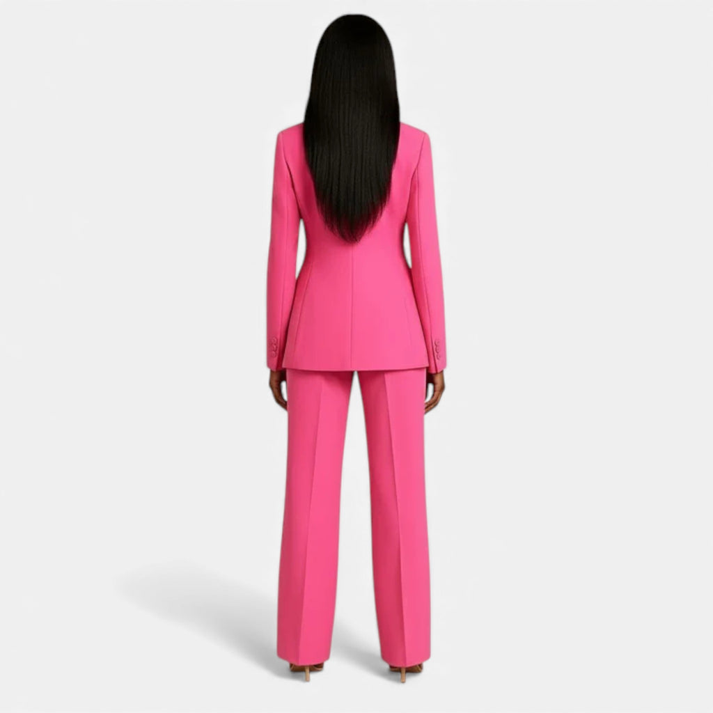 Monvéline | Women’s Suit Set – Tailored Longline Refinement