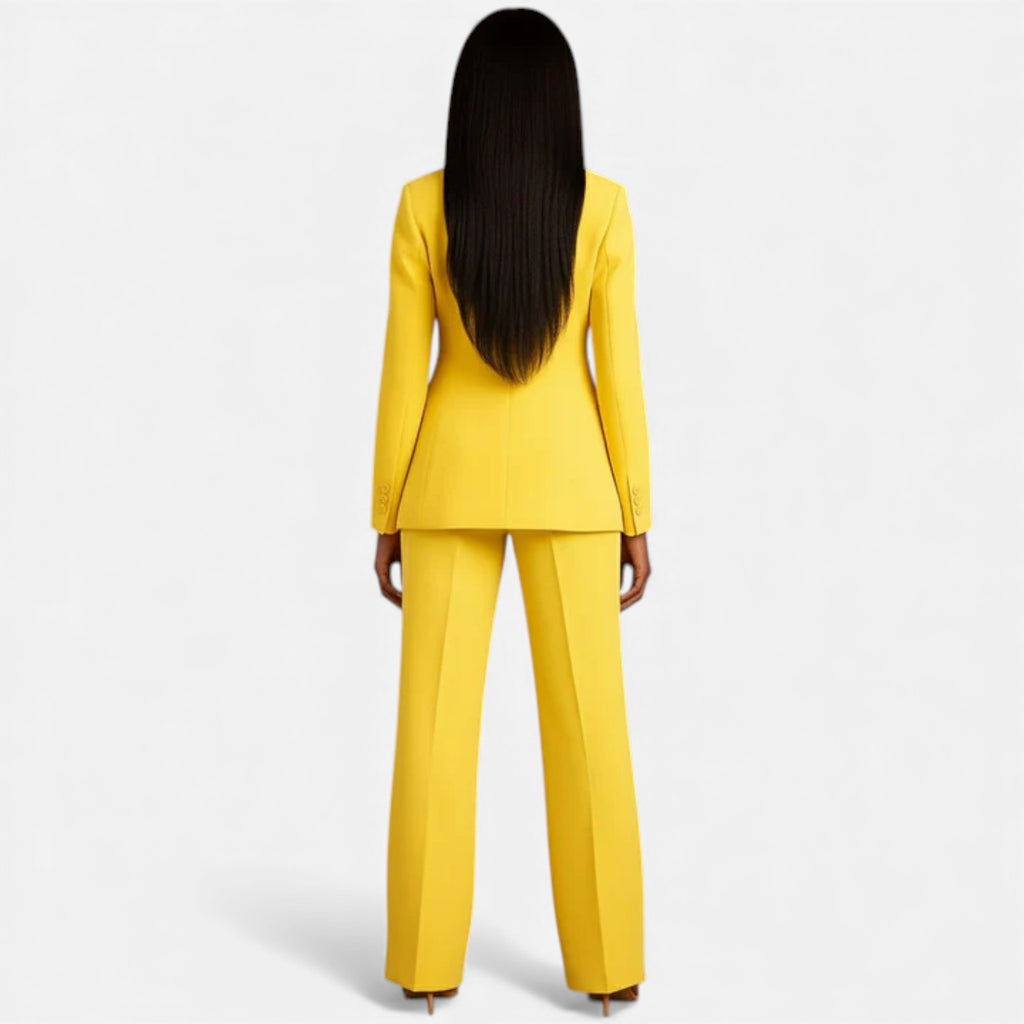 Monvéline | Women’s Suit Set – Tailored Longline Refinement