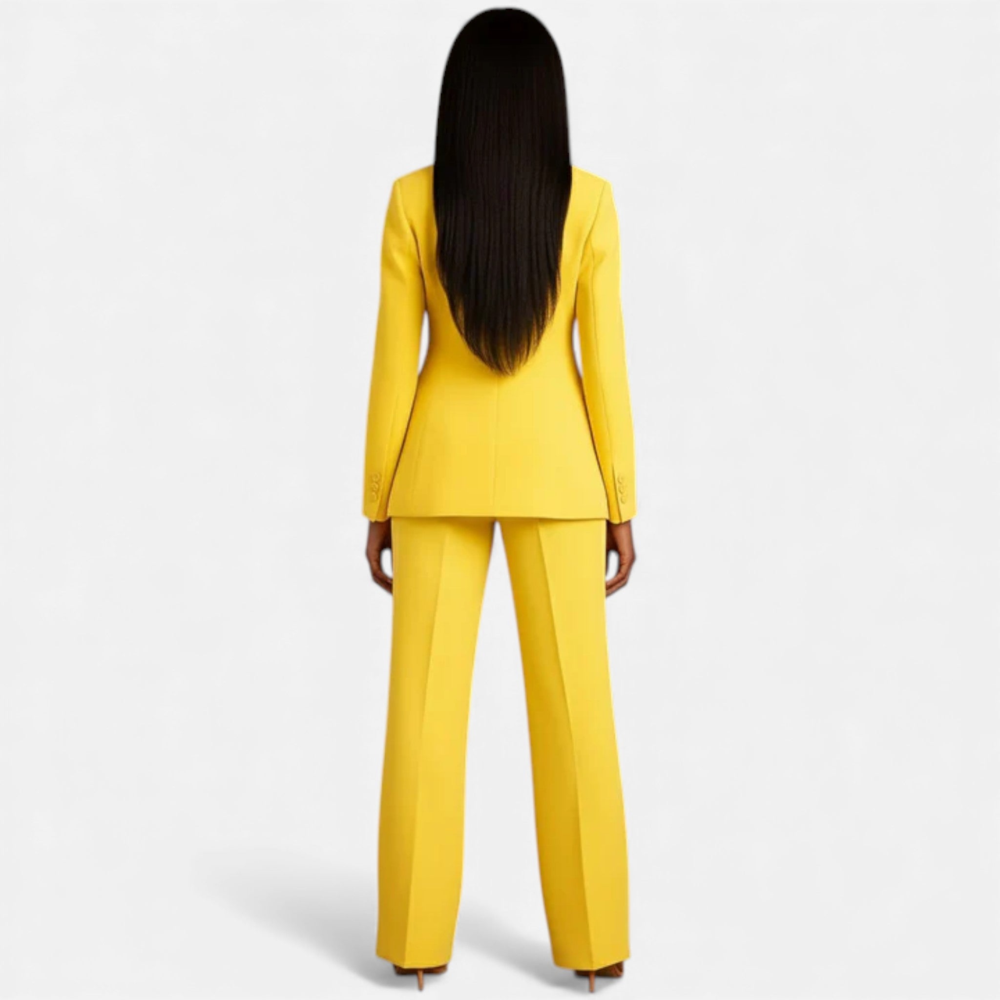 Monvéline | Women’s Suit Set – Tailored Longline Refinement