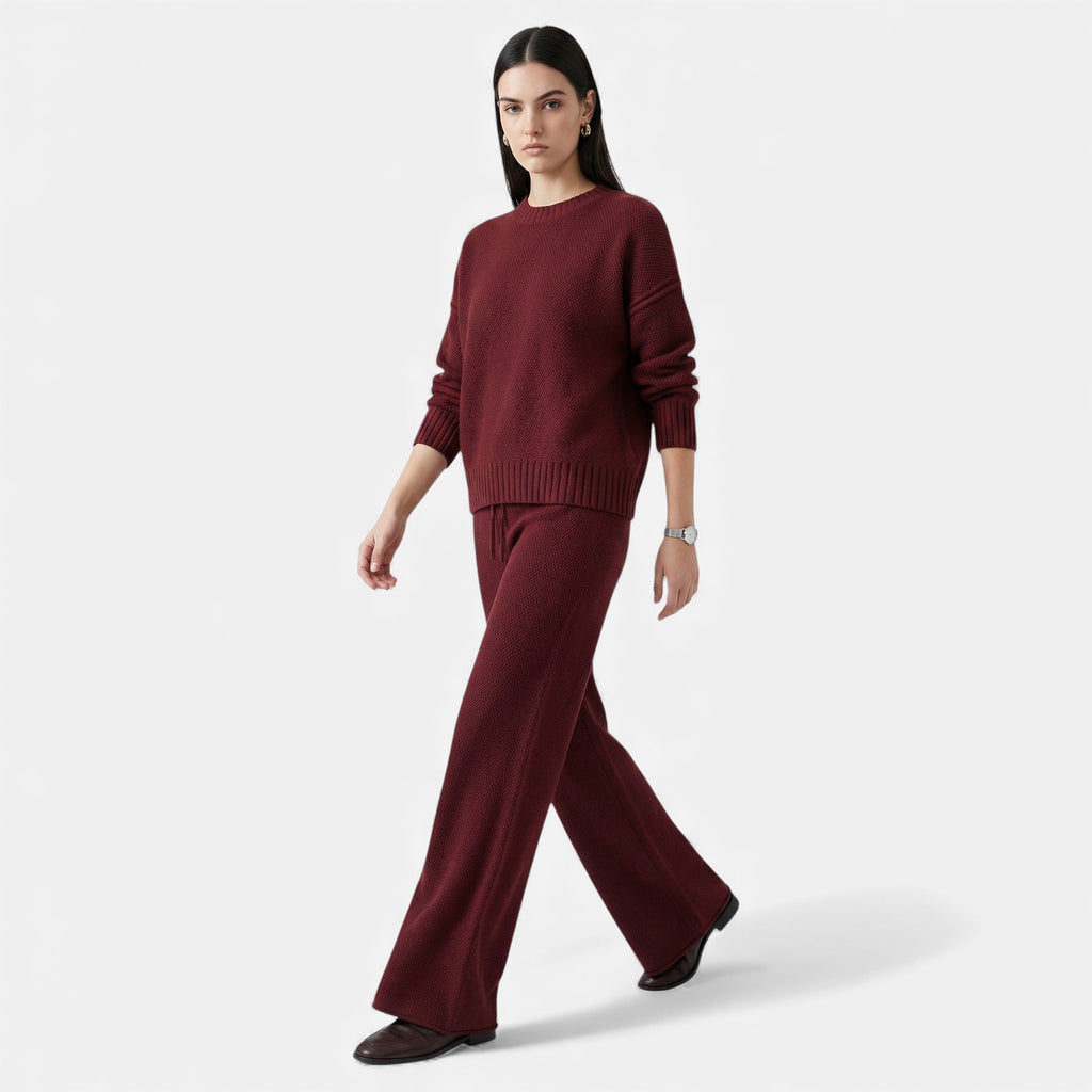 Monvéline | Women’s Winter Set – Soft Knit Casual Elegance