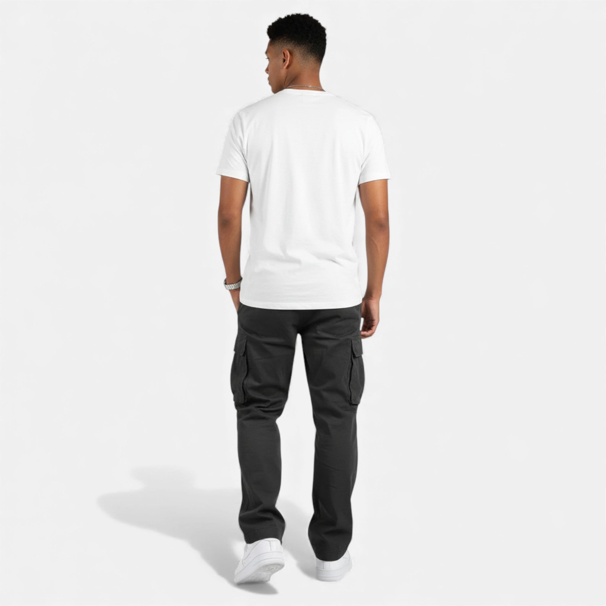 Monvéline | Men’s Cargo Trousers – Heritage Utility Elegance