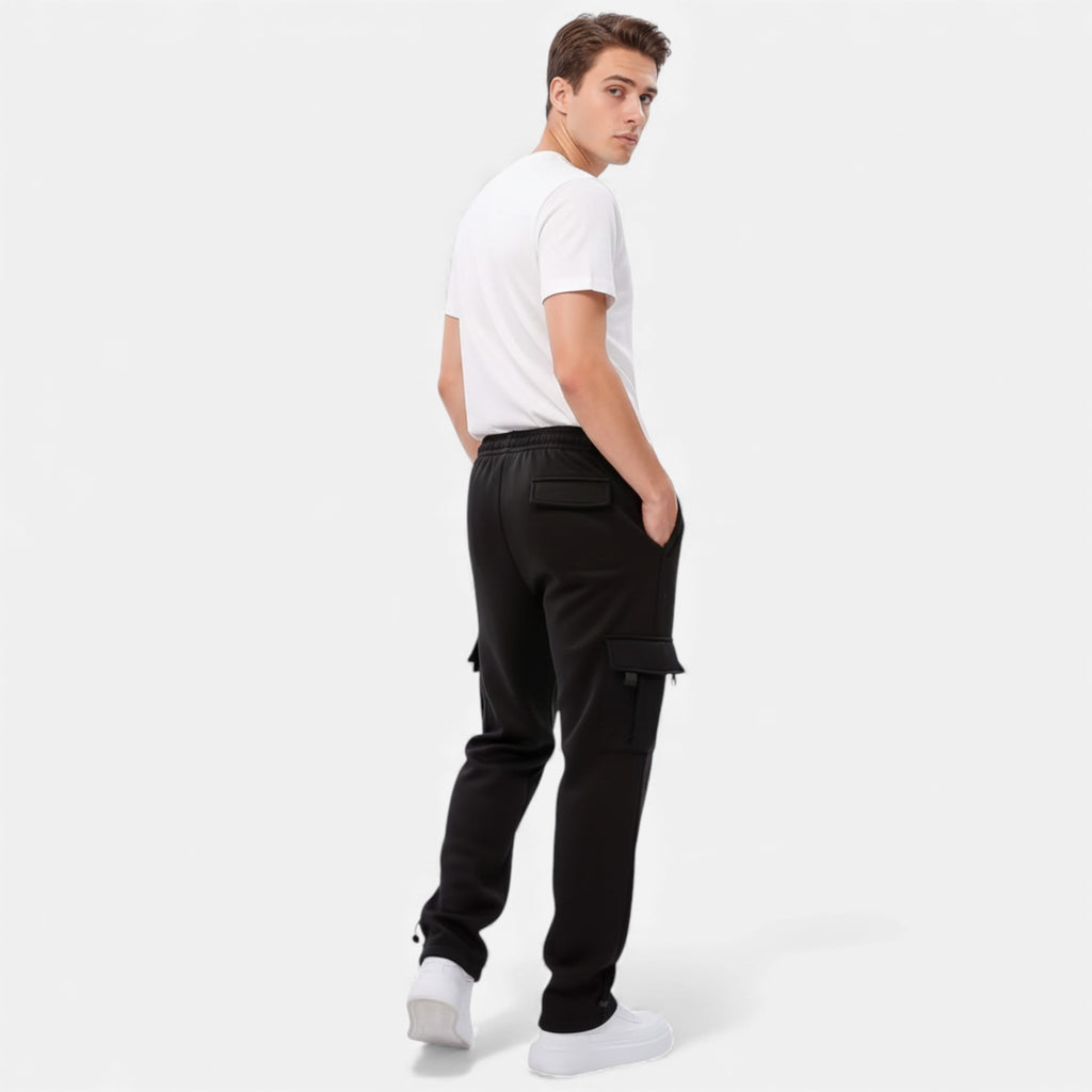 Monvéline | Men’s Casual Cargo Pants – Modern Comfort with Utility Pockets