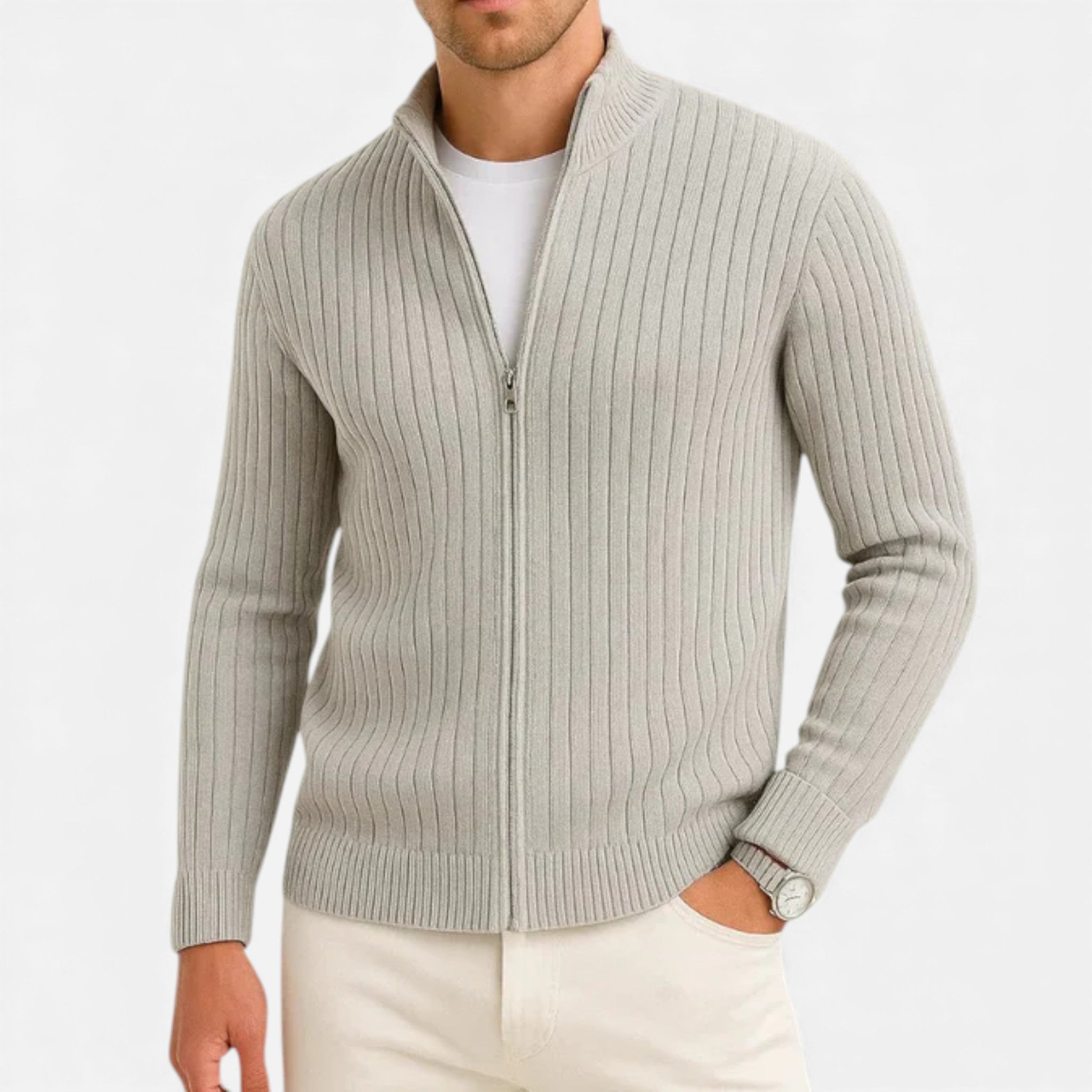 Monvéline | Men’s Knit Cardigan – Heritage Casual Comfort