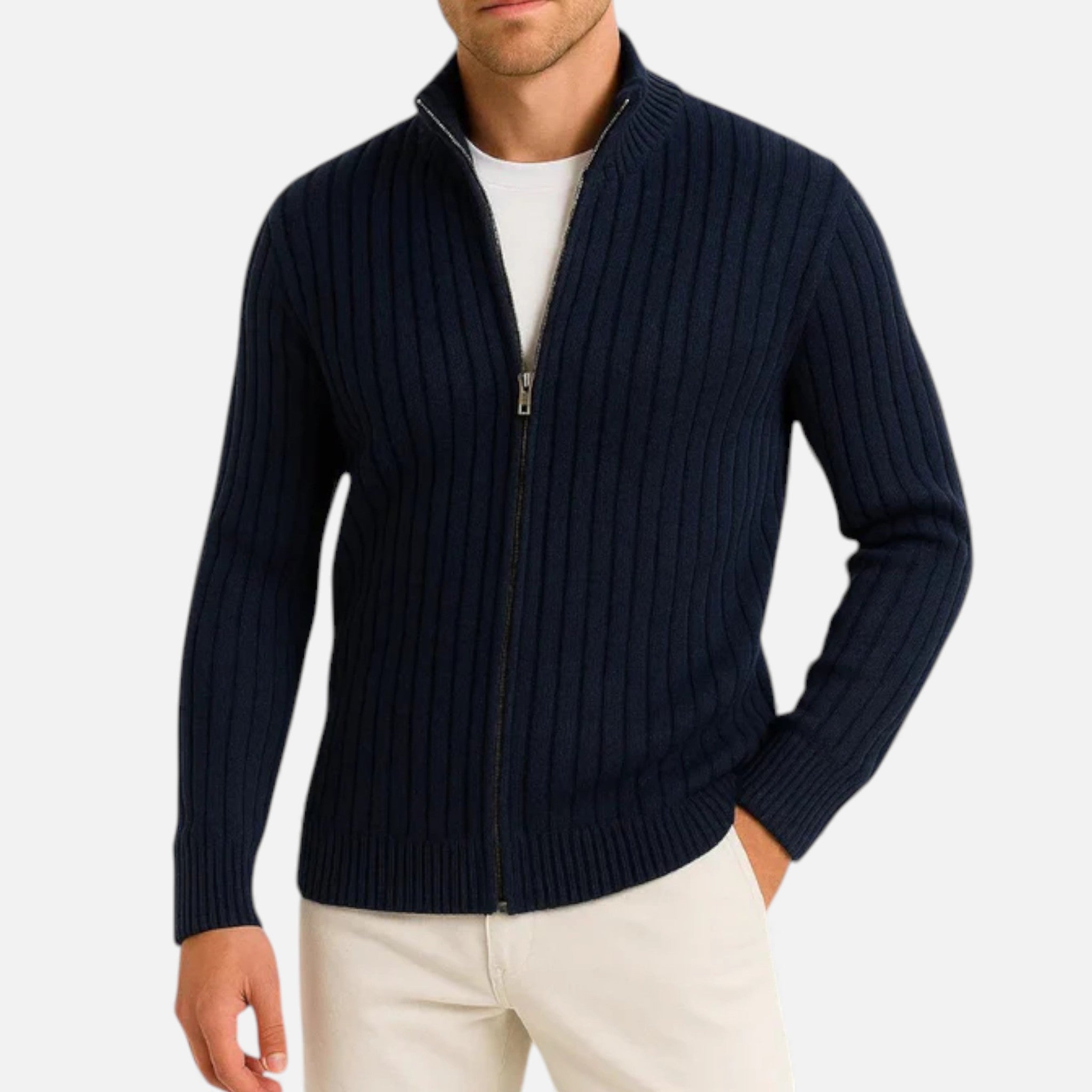 Monvéline | Men’s Knit Cardigan – Heritage Casual Comfort