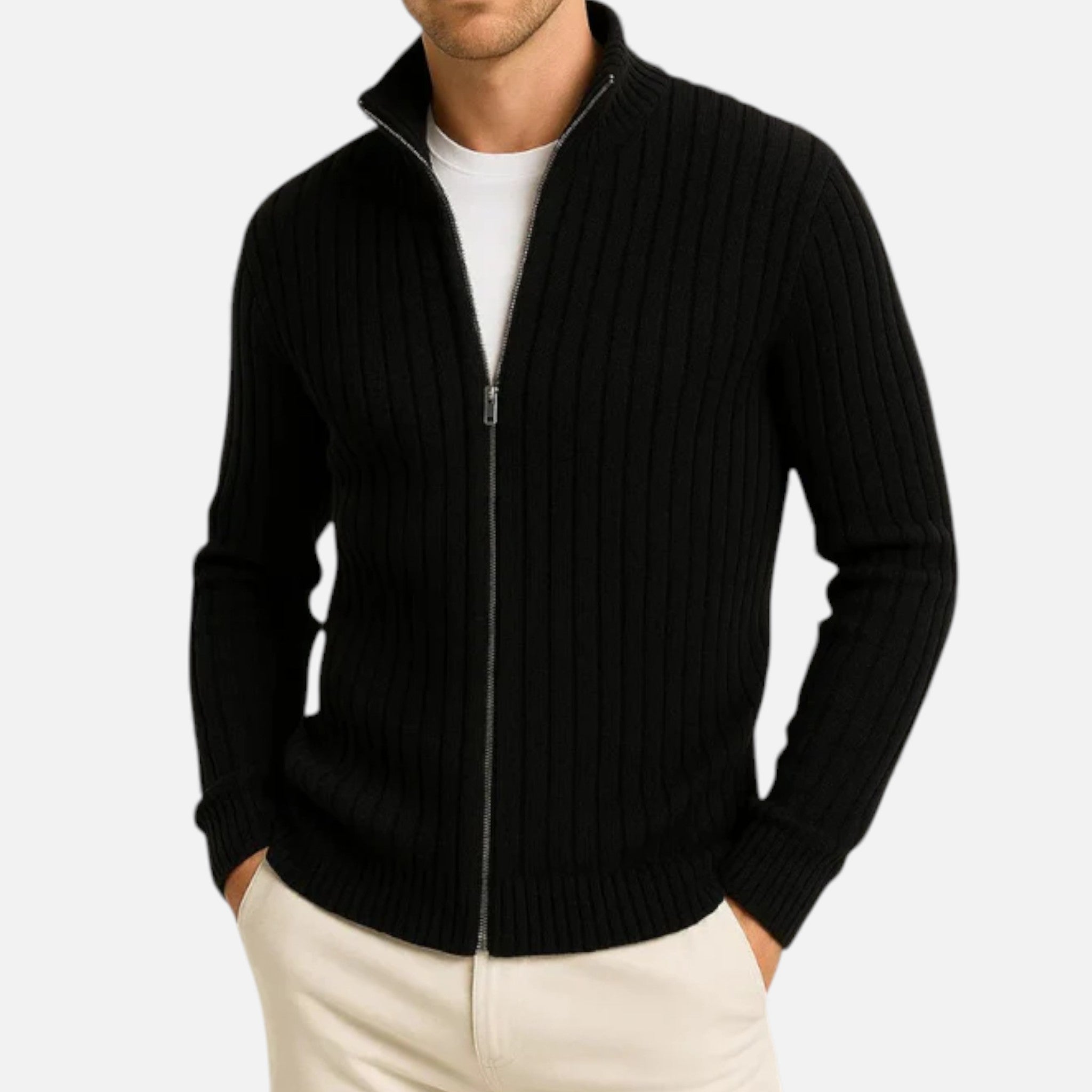 Monvéline | Men’s Knit Cardigan – Heritage Casual Comfort