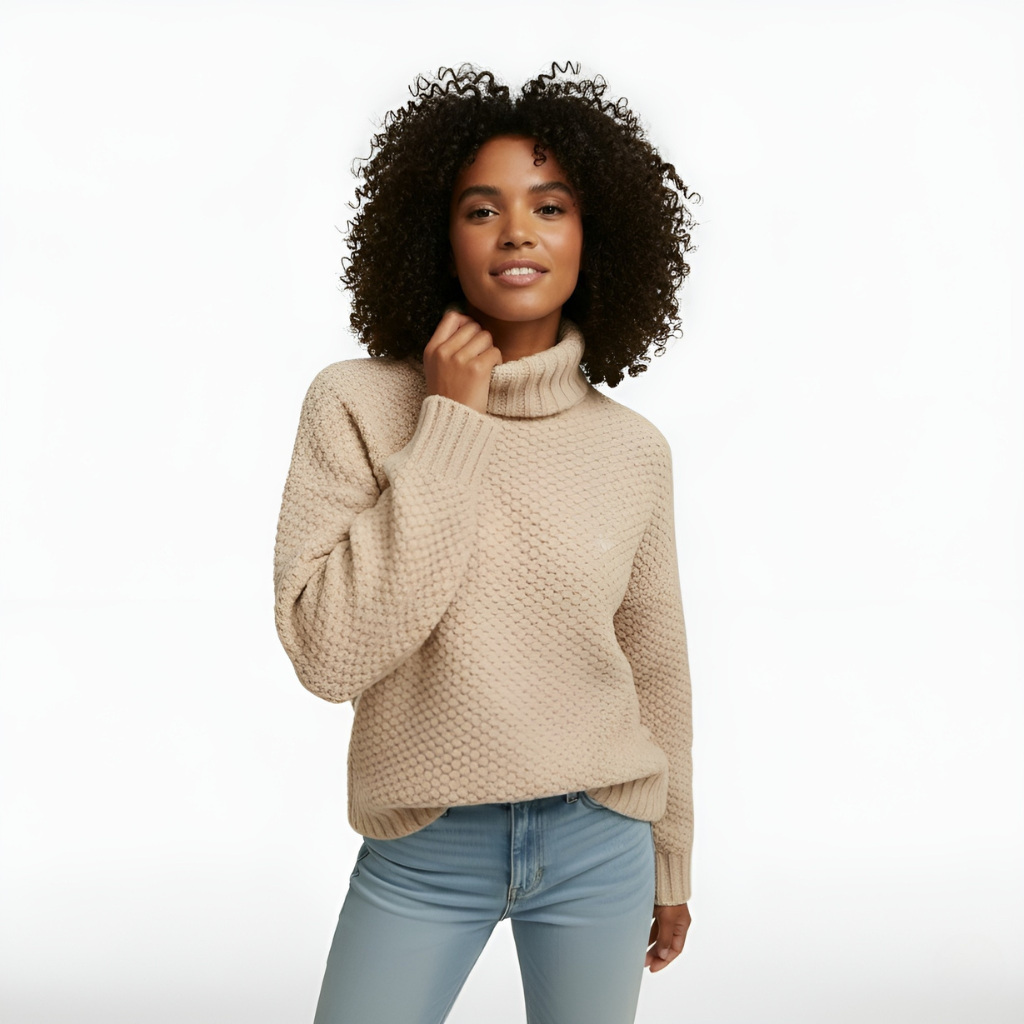 Monvéline | Women’s Knit Sweater – Timeless Elegance
