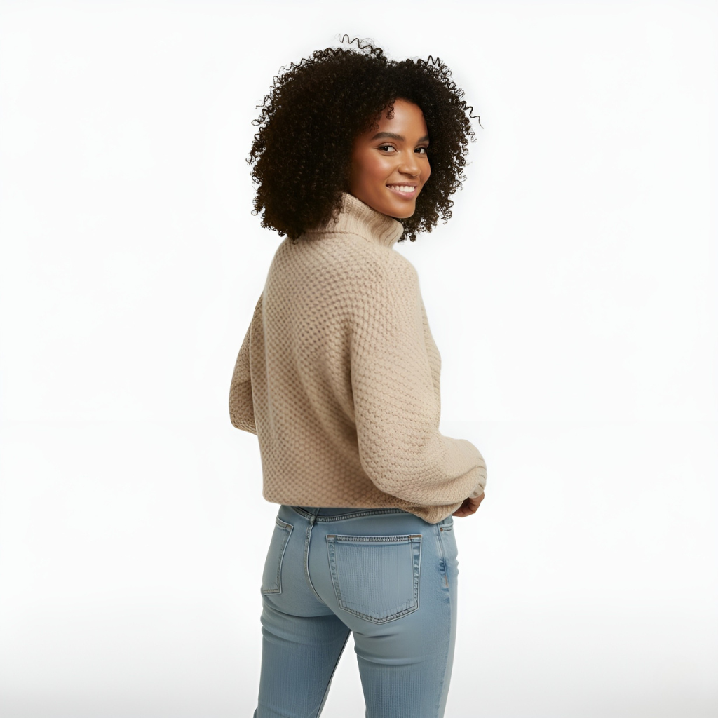 Monvéline | Women’s Knit Sweater – Timeless Elegance
