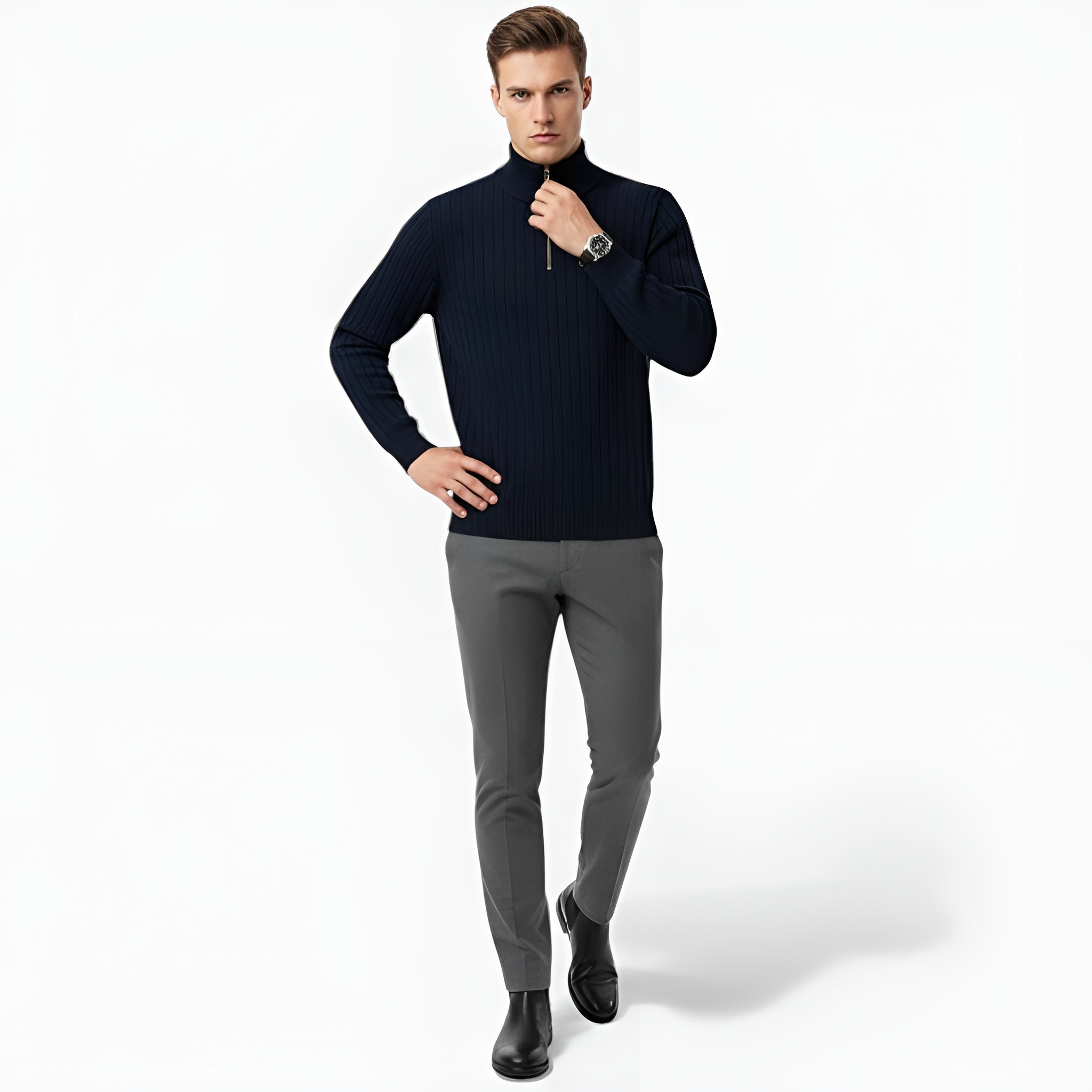 Monvéline | Men’s Ashford Wool Jumper