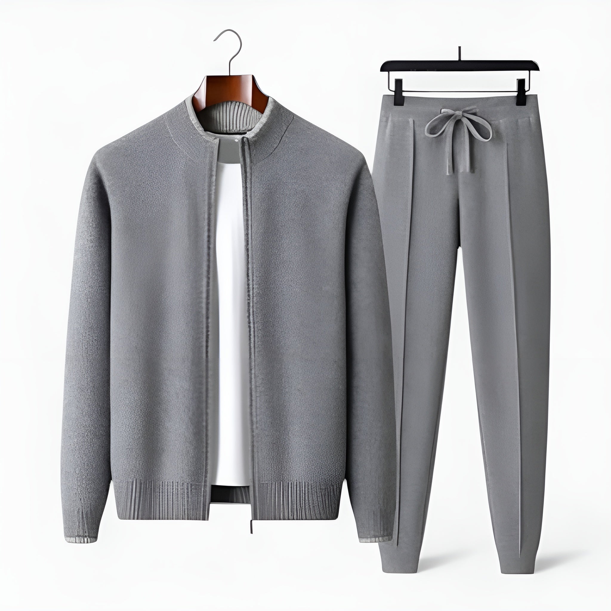 Monvéline | Men’s Wool Lounge Set – Elegant Ease