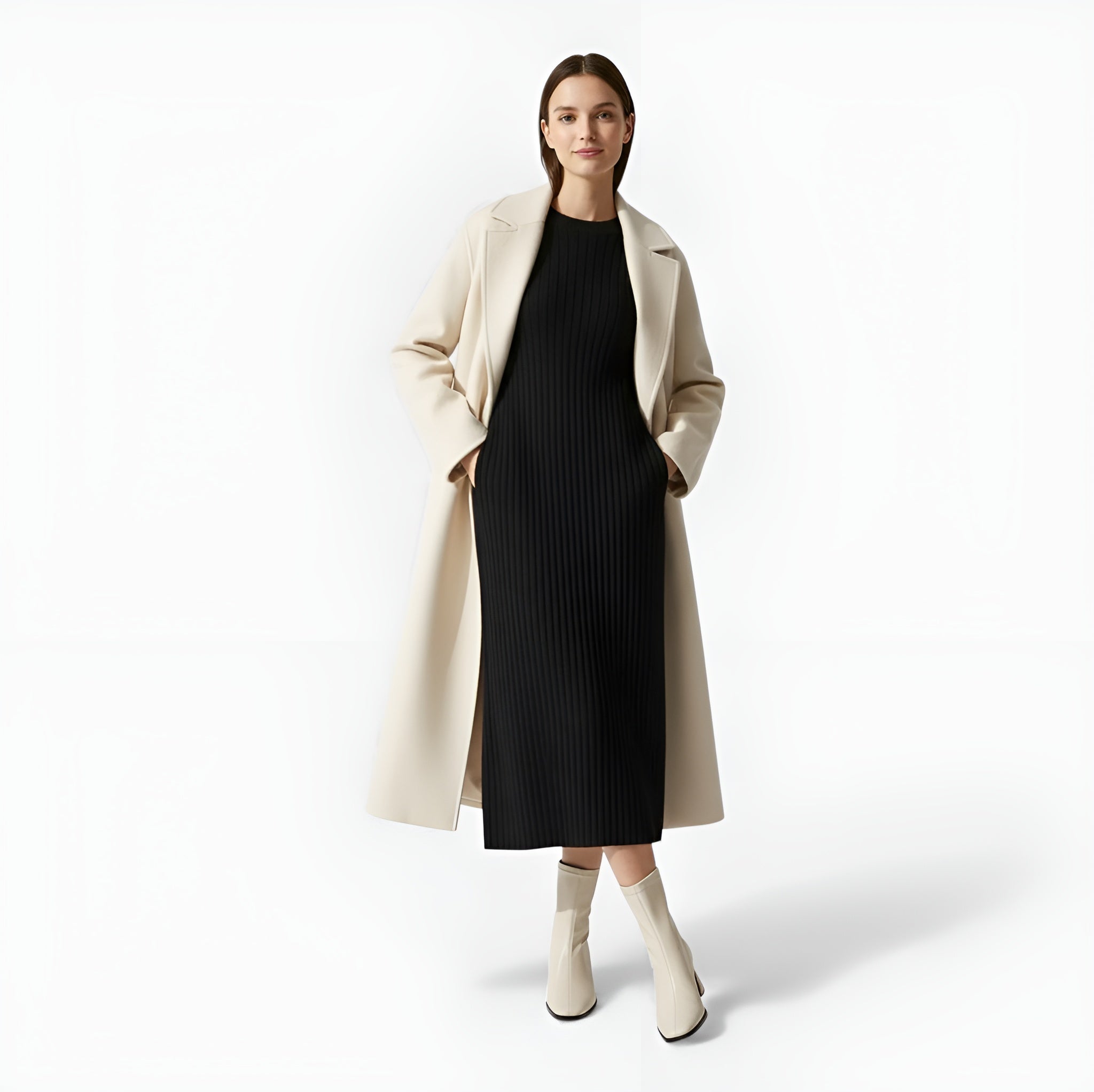 Monvéline | Women’s Square-Toe Ankle Boots – Vintage Sophistication