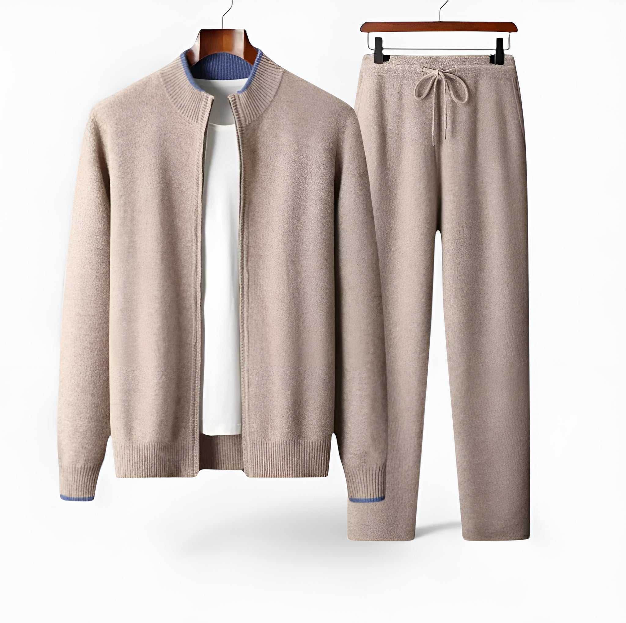 Monvéline | Men’s Wool Lounge Set – Elegant Ease