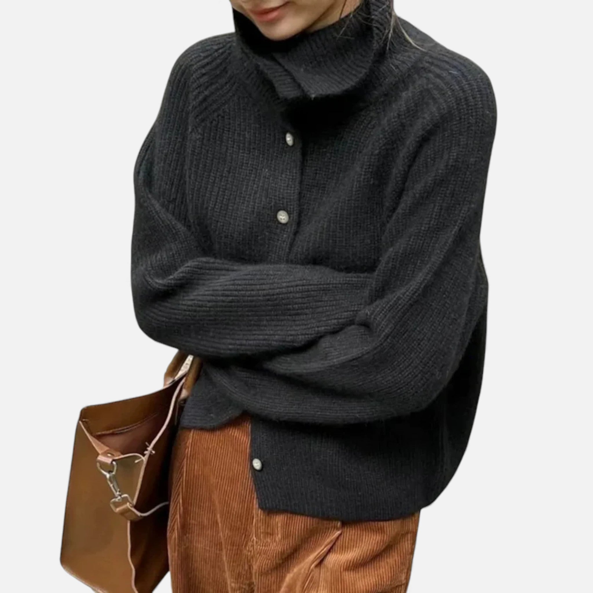 Monvéline | Women’s Knit Cardigan – Heritage Wool Warmth