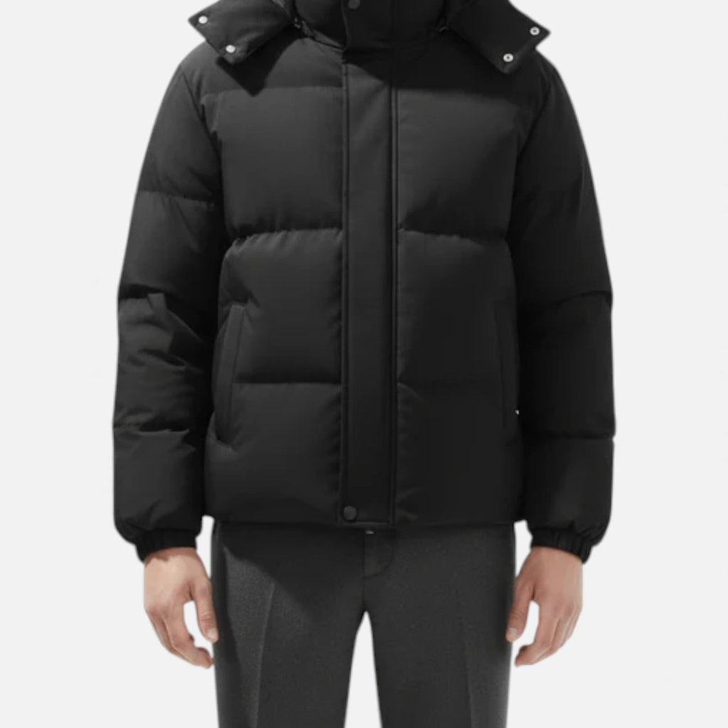 Monvéline | Men’s Puffer Jacket – Classic Cold-Weather Refinement