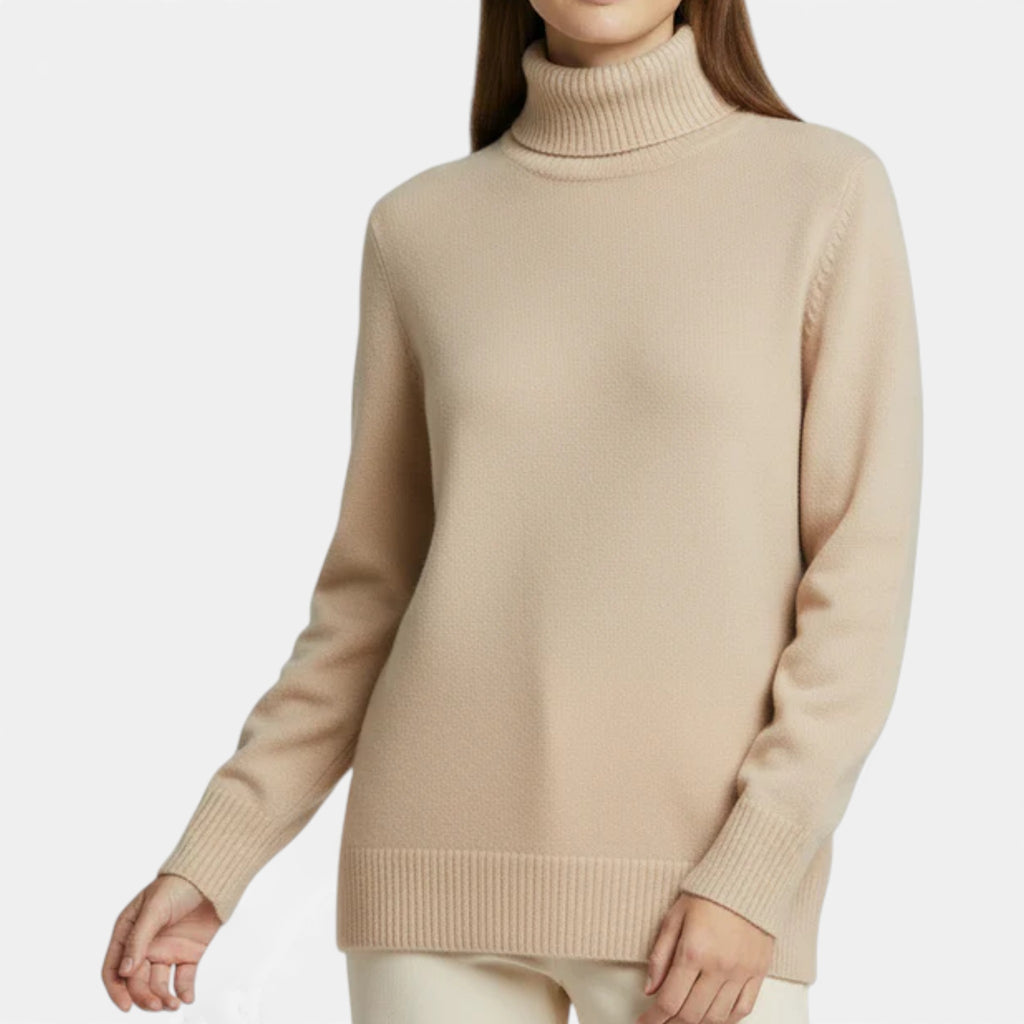 Monvéline | Women’s Cashmere Turtleneck Sweater