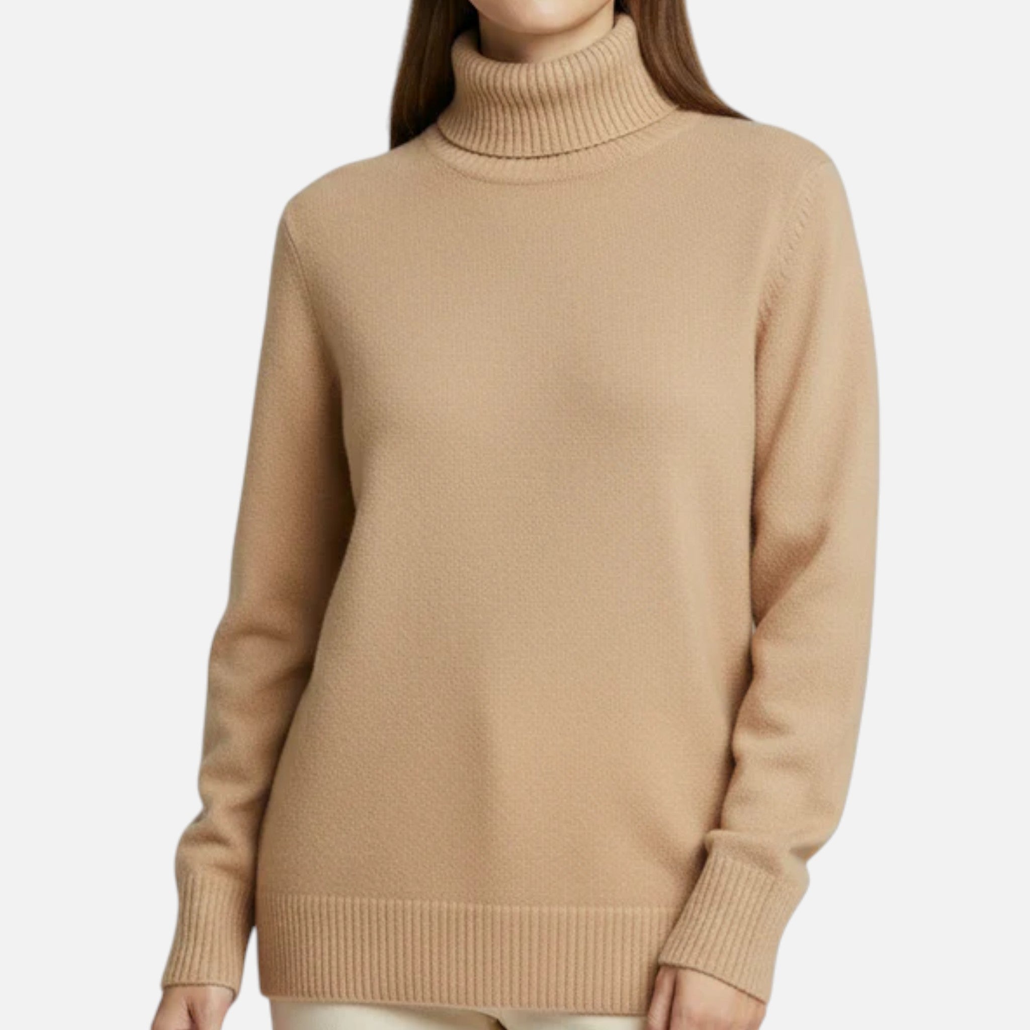 Monvéline | Women’s Cashmere Turtleneck Sweater