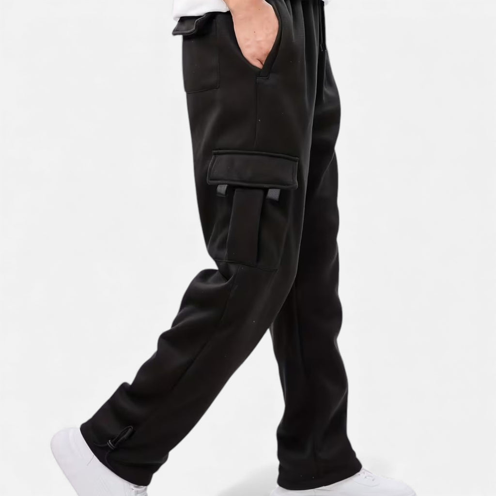 Monvéline | Men’s Casual Cargo Pants – Modern Comfort with Utility Pockets