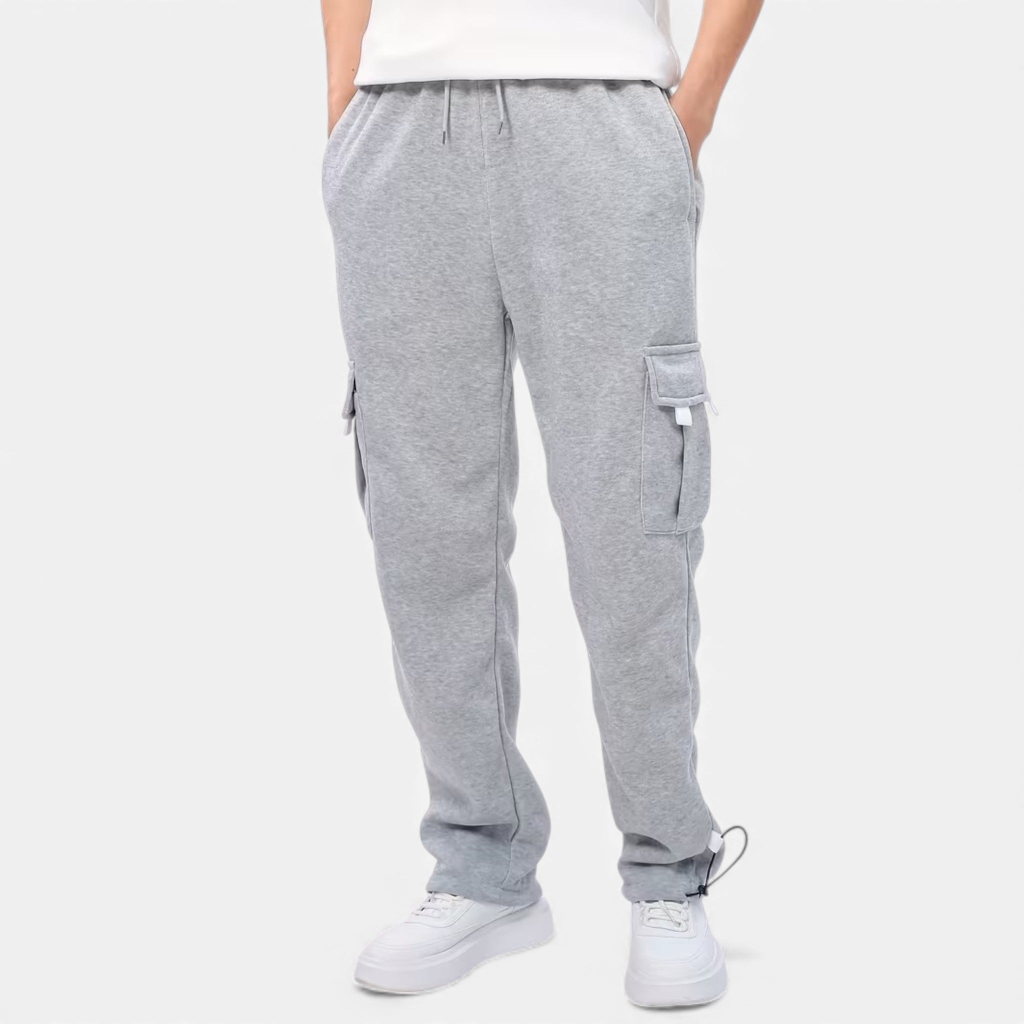 Monvéline | Men’s Casual Cargo Pants – Modern Comfort with Utility Pockets