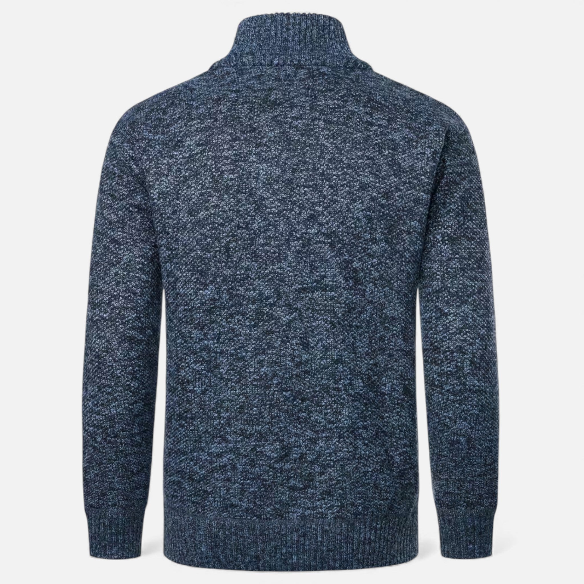 Monvéline | Men’s Casual Cardigan – Stand-Collar Knit Comfort