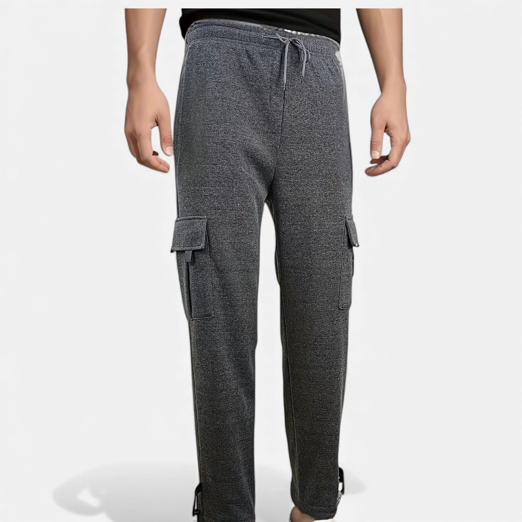Monvéline | Men’s Casual Cargo Pants – Modern Comfort with Utility Pockets