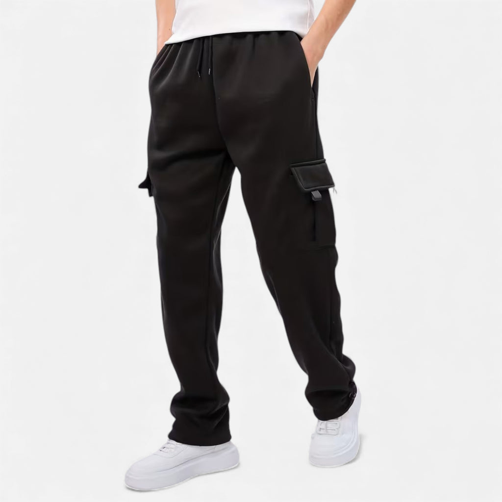 Monvéline | Men’s Casual Cargo Pants – Modern Comfort with Utility Pockets