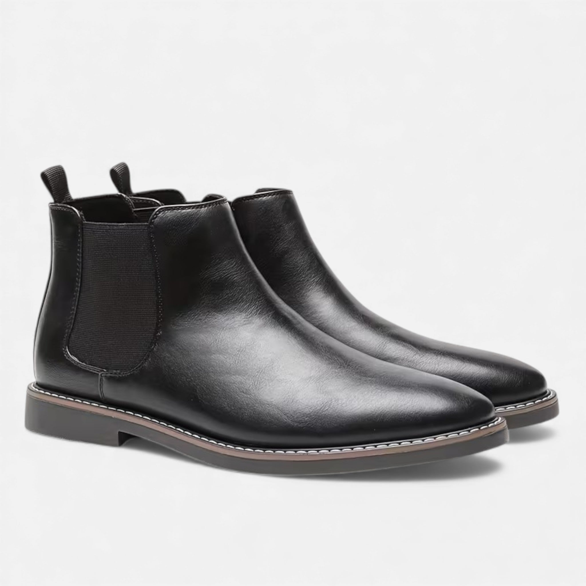 Monvéline | Men’s Leather Heritage Chelsea Boots