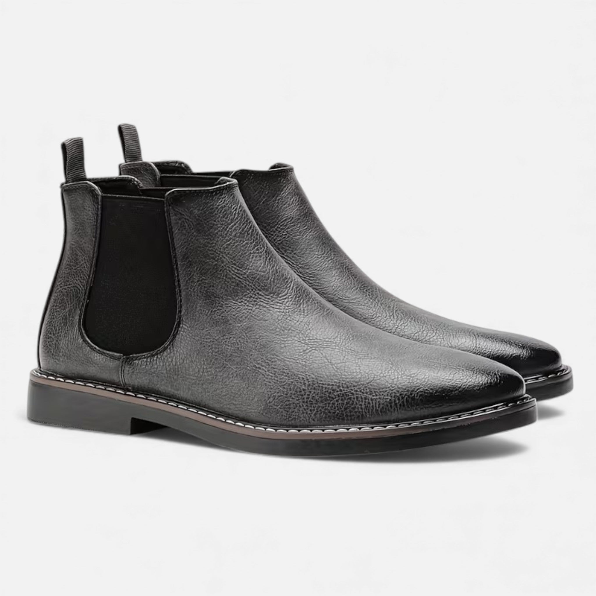 Monvéline | Men’s Leather Heritage Chelsea Boots