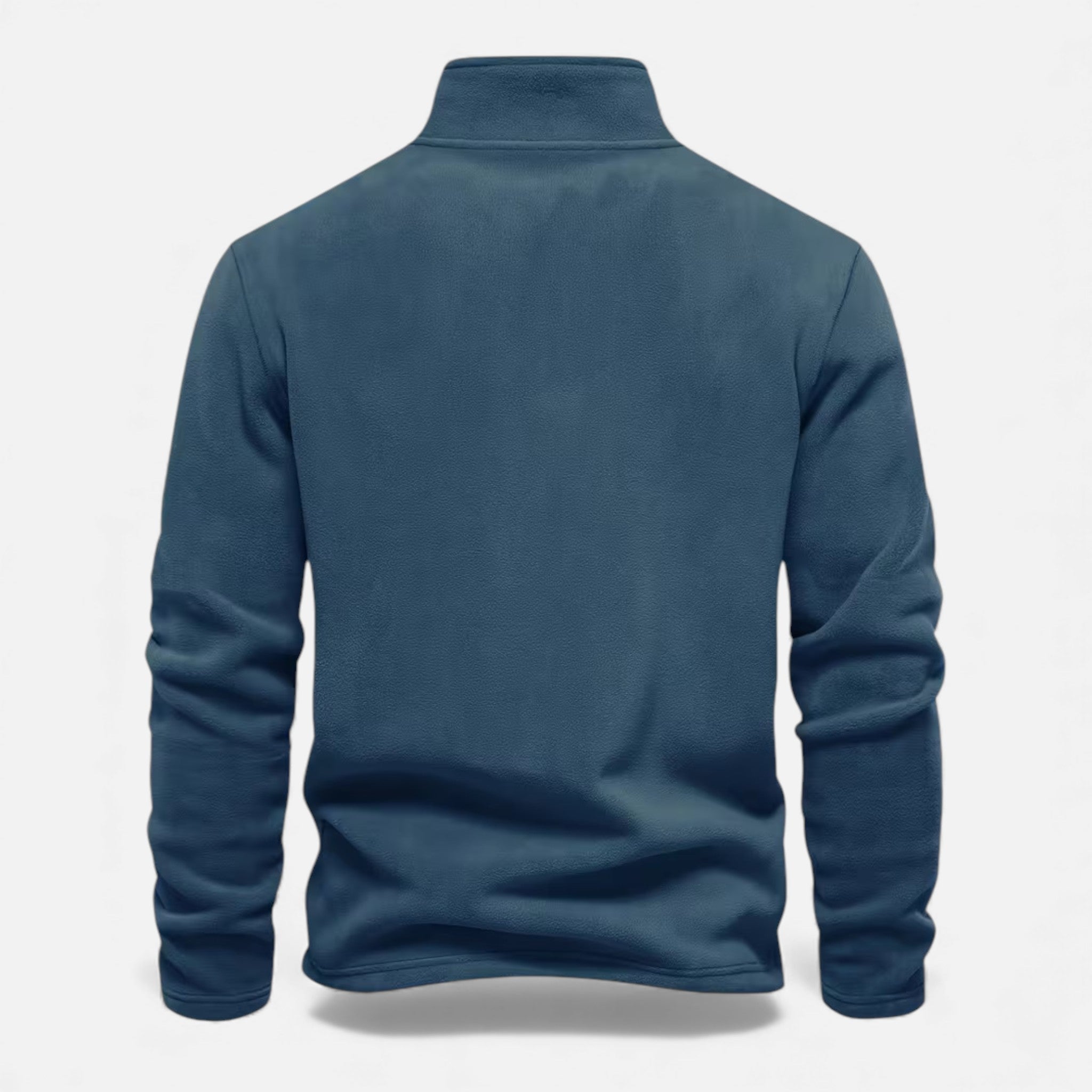 Monvéline | Men’s Lamb-Fleece Sweatshirt – Heritage Stand Collar