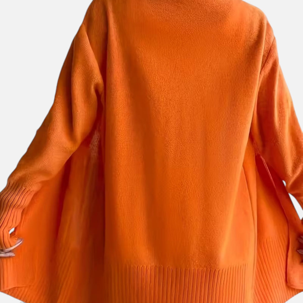 Monvéline | Women’s Knit Cardigan – Longline Everyday Elegance