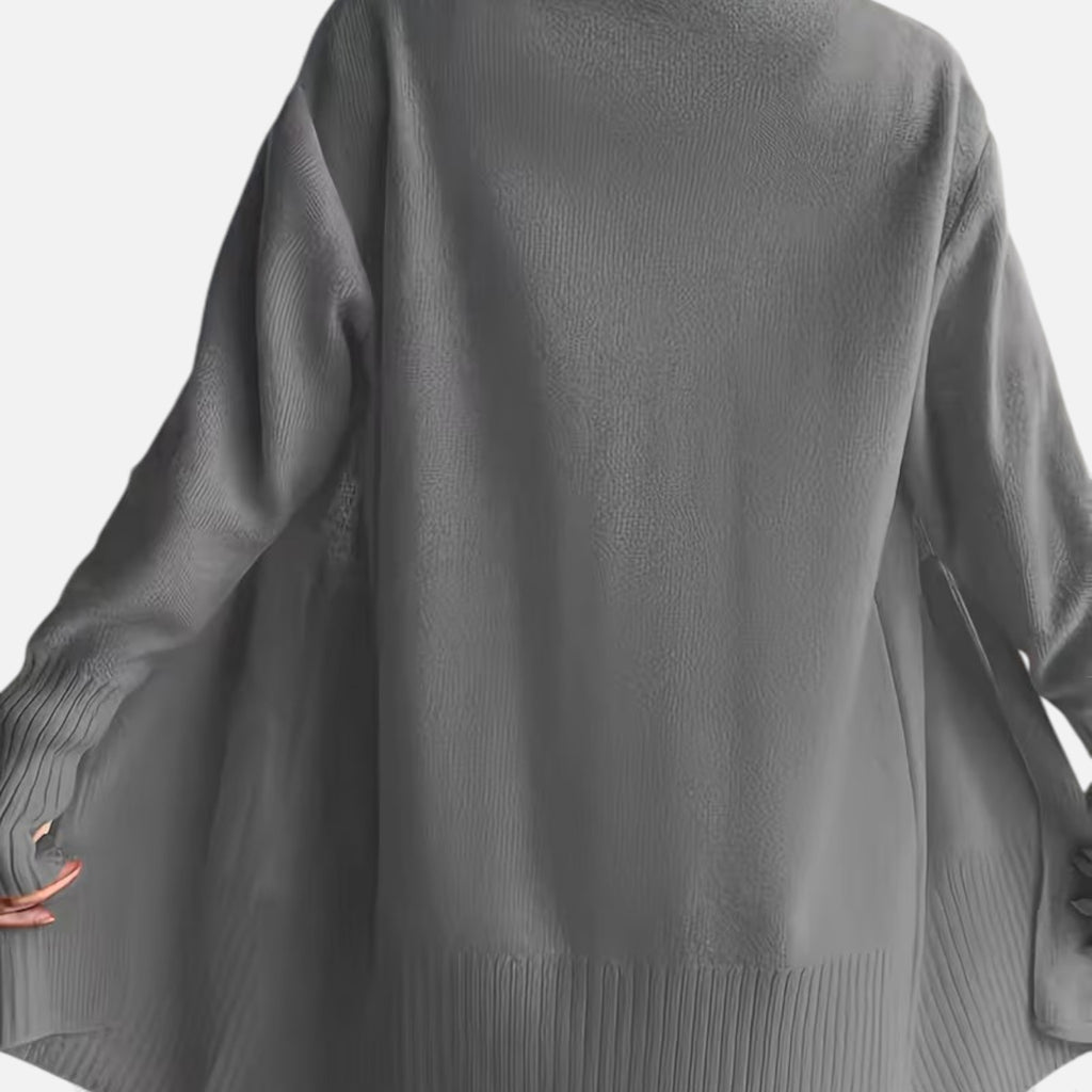 Monvéline | Women’s Knit Cardigan – Longline Everyday Elegance