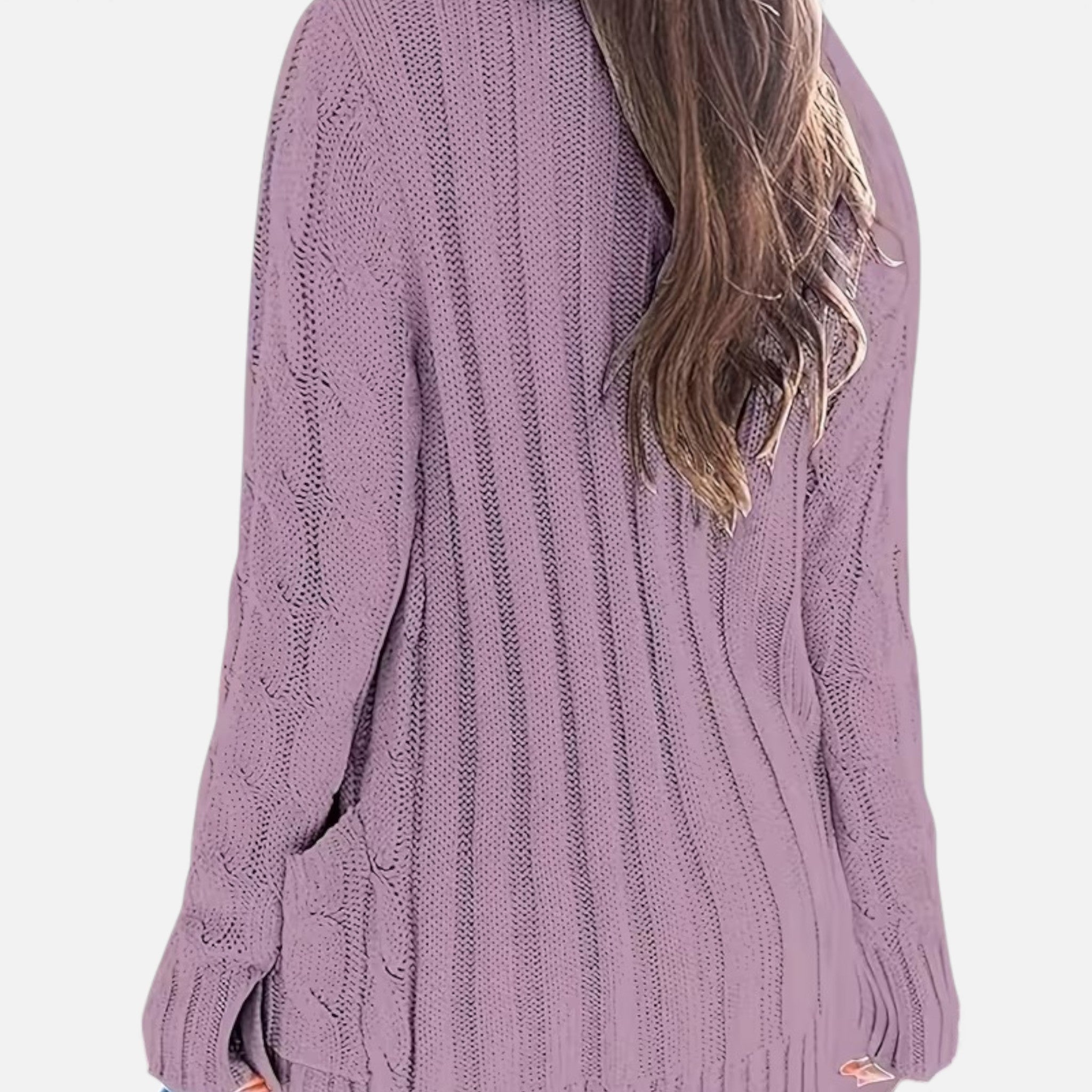 Monvéline | Women’s Cable Knit Cardigan – Heritage Soft-Touch Warmth
