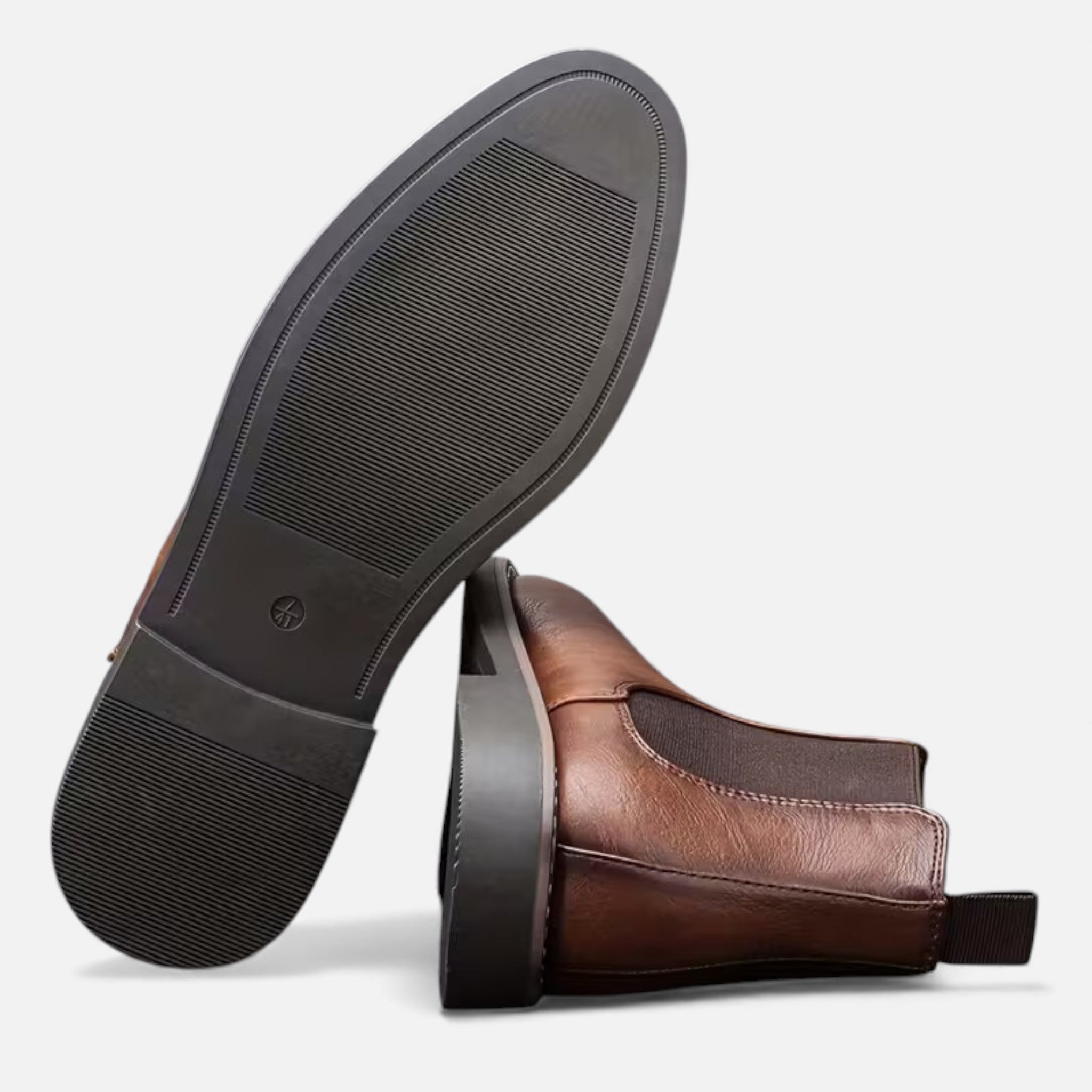 Monvéline | Men’s Leather Heritage Chelsea Boots