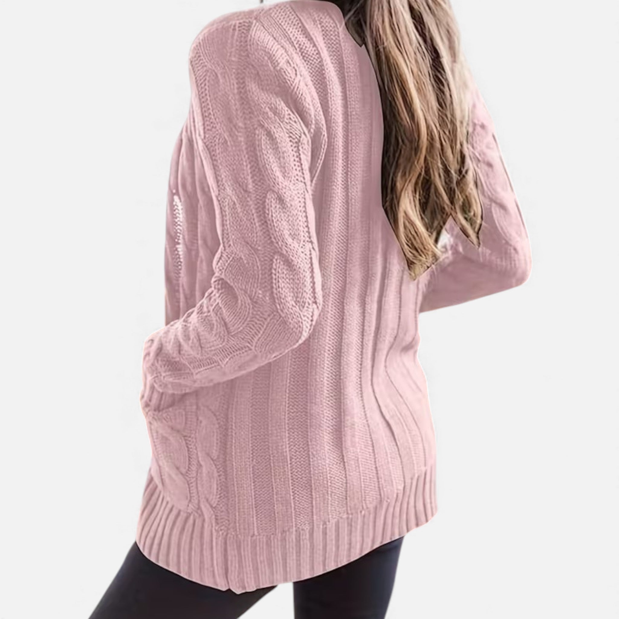 Monvéline | Women’s Cable Knit Cardigan – Heritage Soft-Touch Warmth