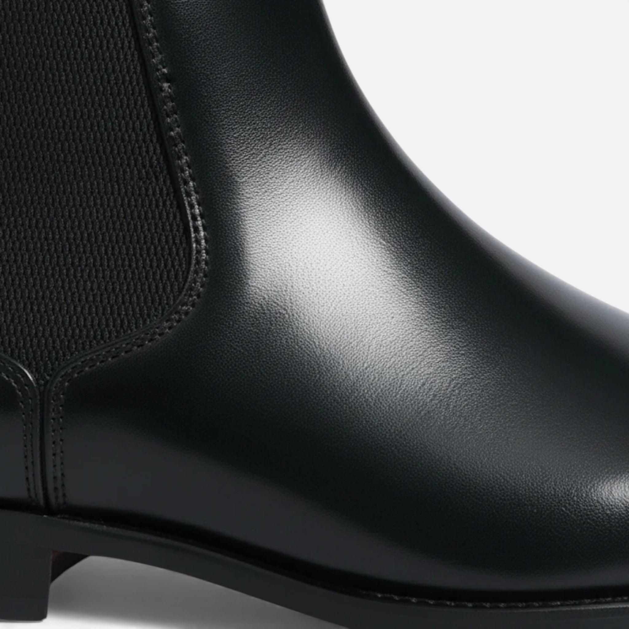 Monvéline | Men’s Polished Leather Chelsea Boots