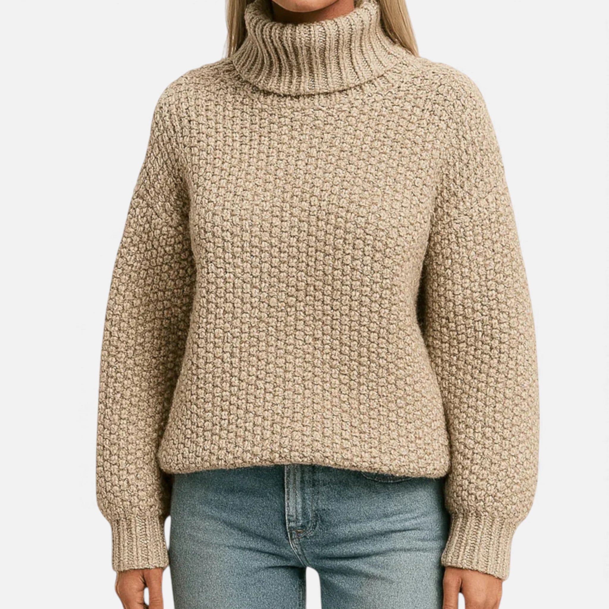 Monvéline | Women’s Knit Sweater – Timeless Elegance
